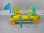 Classic Wind-Up Row Boat Toy