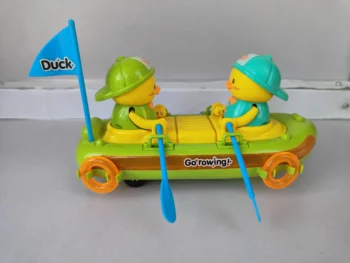 Classic Wind-Up Row Boat Toy