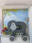 Elephant Pull by Rope Walking Toy