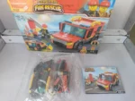 Fire Rescue Blocks Building Playset