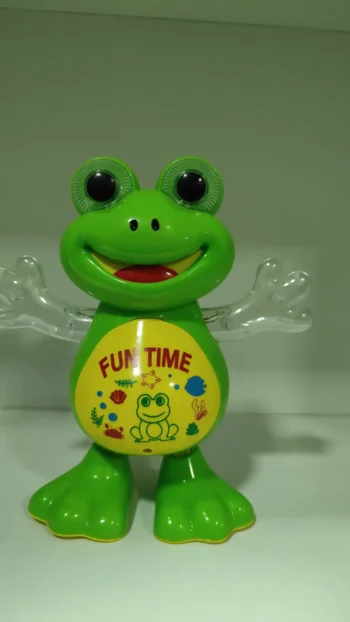 Dancing Frog Musical Moving Toy