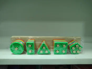 Geometric Blocks Educational Building Toy