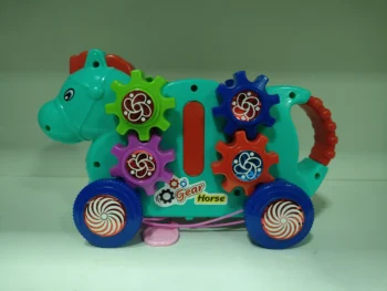 Unicorn Pull with Rope Walking Toy