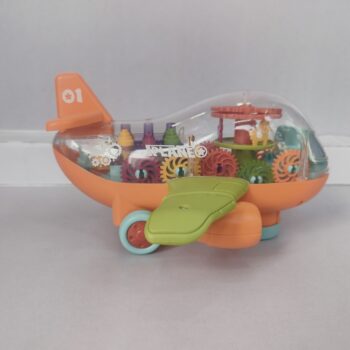 Light-Up Battery Operated Toy Aeroplane