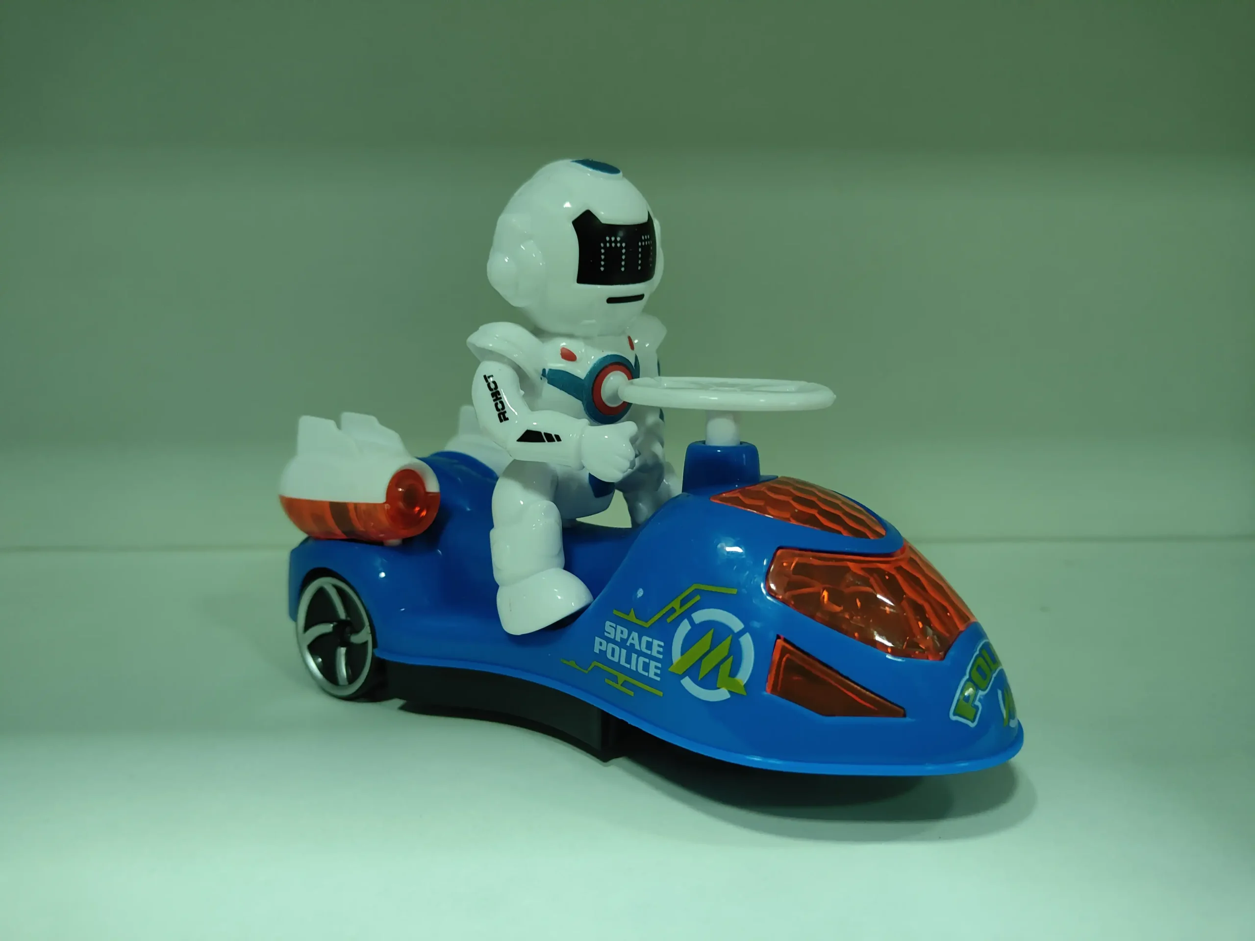 Police Bike Toy for Action Play