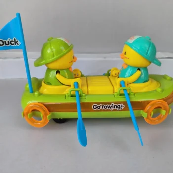 Classic Wind-Up Row Boat Toy