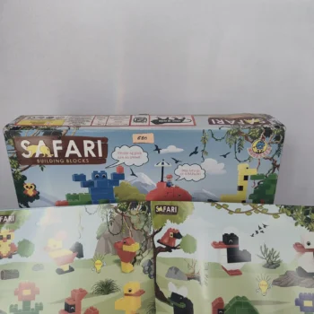 SAFARI Building Blocks Animal Adventure Set