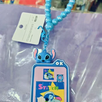 stitch puzzle keychain