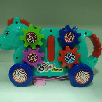 Unicorn Pull with Rope Walking Toy