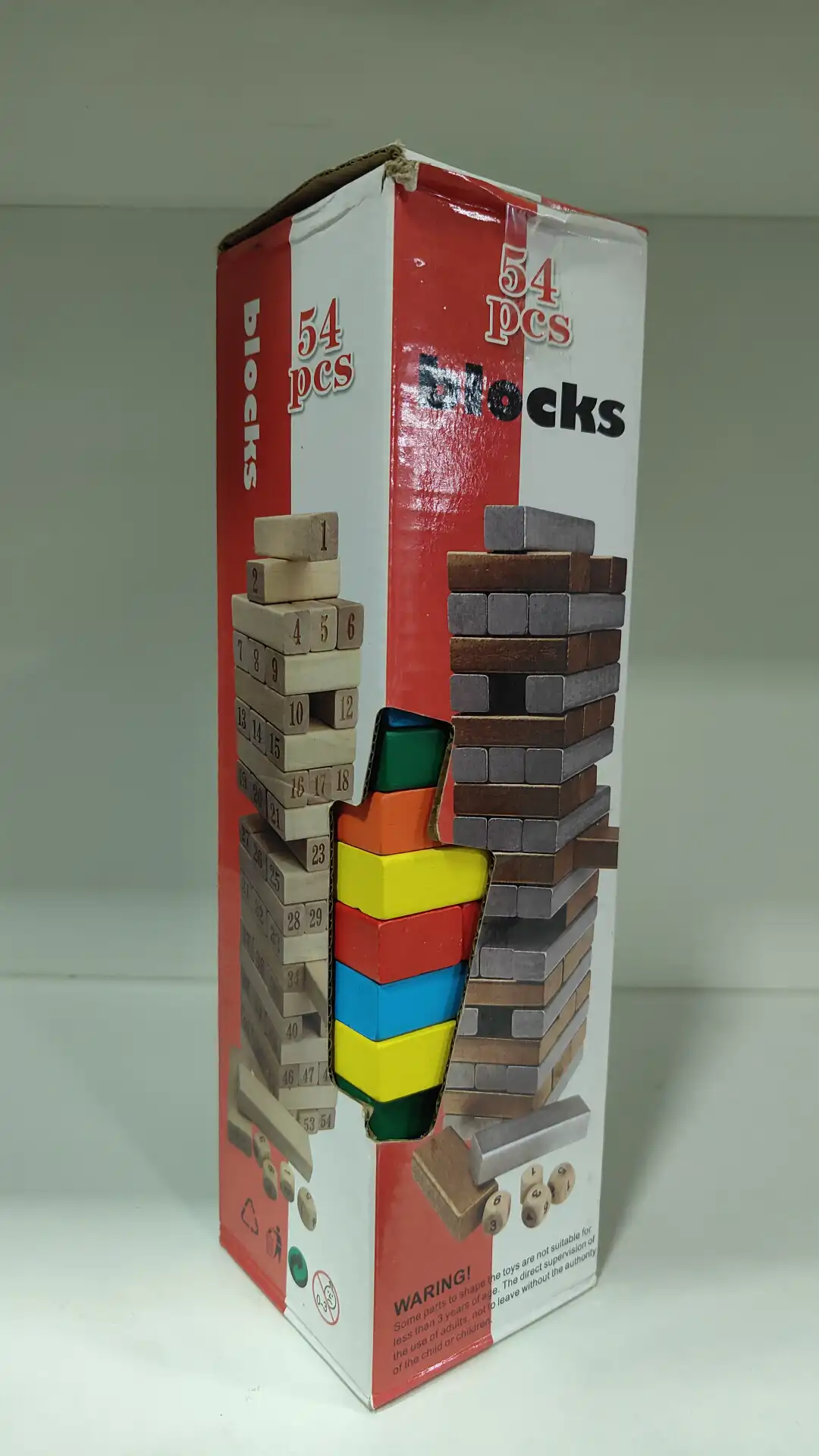 Jenga Blocks Fun Stacking Game